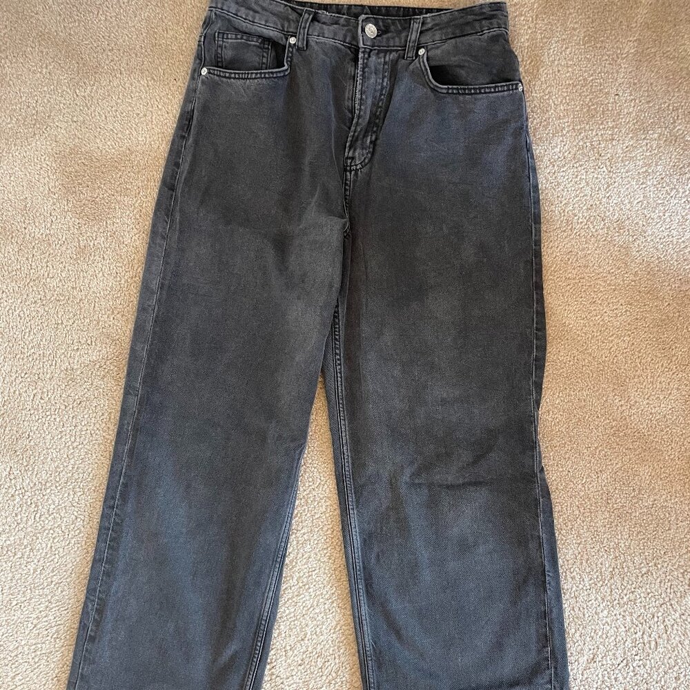 Divide by H&M Black Wide-Leg Jeans